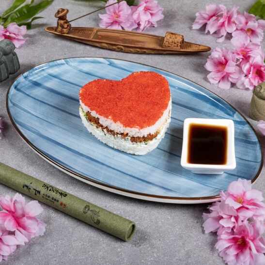 Love cake - ორაგულის ბურთებით